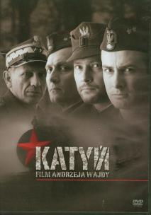 Okładka książki Katyń. Film Andrzeja Wajdy. DVD