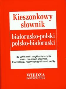 Okładka książki Kieszonkowy słownik białorusko-polski polsko-białoruski