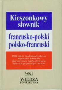 Opakowanie Kieszonkowy słownik francusko-polski polsko-francuski