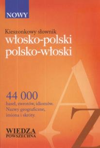 Okładka książki Kieszonkowy słownik włosko-polski polsko-włoski