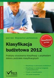 Opakowanie Klasyfikacja Budżetowa 2012
