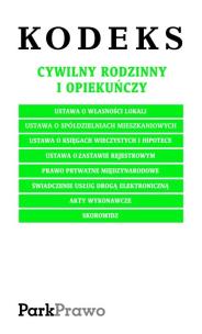 Okładka książki Kodeks cywilny, rodzinny i opiekuńczy