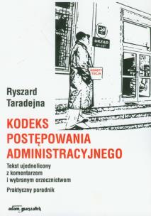 Okładka książki Kodeks postępowania administracyjnego