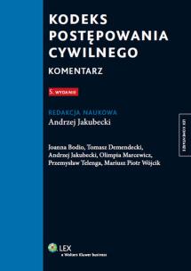 Okładka książki Kodeks postępowania cywilnego Komentarz