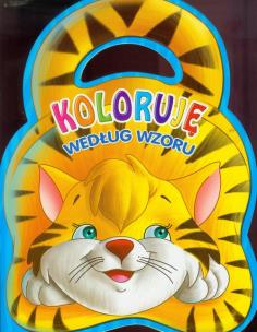 Okładka książki Koloruję według wzoru - Kot