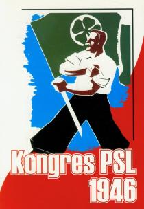 Okładka książki Kongres PSL 19-21 styczeń 1946