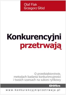 Okładka książki Konkurencyjni przetrwają