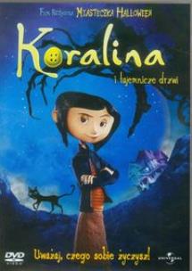 Okładka książki Koralina i tajemnicze drzwi