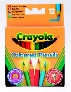 Opakowanie Kredki ołówkowe krótkie 12 szt. CRAYOLA