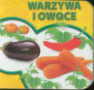 Okładka książki Książeczki kartonowe - Warzywa i owoce