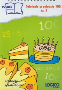 Okładka książki L Pic 2 Dzielenie w zakresie 100. cz. 1