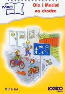 Okładka książki Logico Primo Ola i Maciuś na drodze