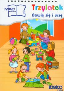 Okładka książki Logico Primo Trzylatek Bawię się i uczę