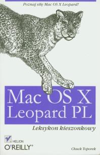 Okładka książki Mac OS X Leopard PL. Leksykon kieszonkowy