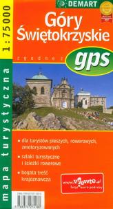Okładka książki Mapa Turs. Góry Świętokrzyskie DEMART