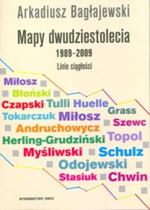 Okładka książki Mapy dwudziestolecia 1989-2009 Linie ciągłości