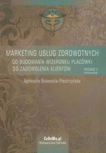 Okładka książki Marketing usług zdrowotnych