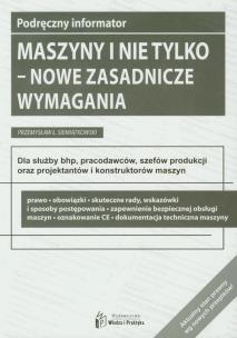 Okładka książki Maszyny i nie tylko Nowe zasadnicze wymagania