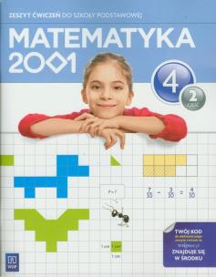 Okładka książki Matematyka SP 2001  4/2 ćw  w.2012 WSiP