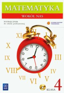 Okładka książki Matematyka SP wokół nas 4 podr. w.2012 WSIP
