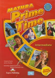 Okładka książki Matura Prime Time Intermediate Podręcznik + CD Nowa matura