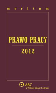 Opakowanie Meritum Prawo Pracy 2012