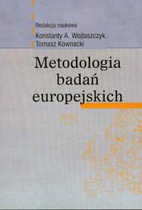 Okładka książki Metodologia badań europejskich