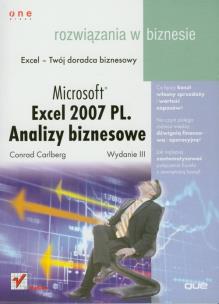 Okładka książki Microsoft Excel 2007 PL