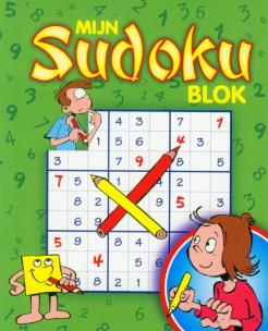Okładka książki Mijn Sudoku Blok zielona