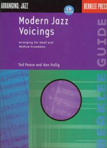 Okładka książki Modern jazz voicings z płytą CD