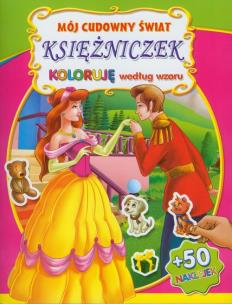 Okładka książki Mój cudowny świat księżniczek różowa