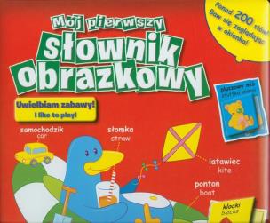 Opakowanie Mój pierwszy słownik obrazkowy - Uwielbiam zabawy