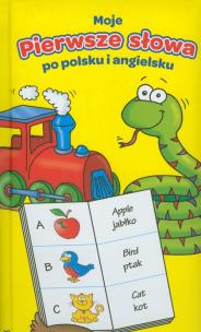 Okładka książki Moje pierwsze słowa po polsku i angielsku