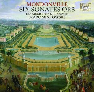 Okładka książki Mondonville: Six Sonates Op. 3