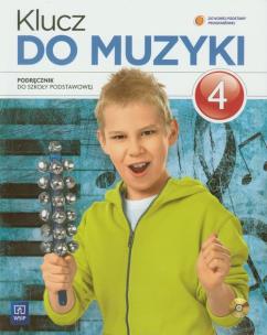 Okładka książki Muzyka SP Klucz Do Muzyki 4 podr. w.2012 WSIP