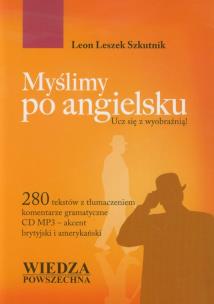Okładka książki Myślimy po angielsku + CD