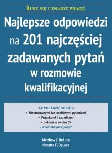 Okładka książki Najlepsze odp. na 201 najczęściej zadawanych pytań