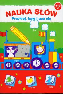 Okładka książki Nauka słów 4-6 lat