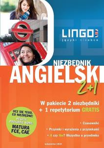 Okładka książki Niezbędnik angielski 2+1 LINGO