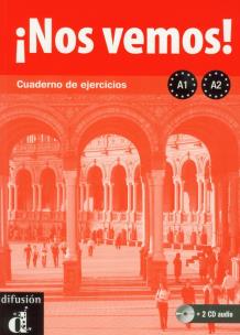 Opakowanie Nos vemos! ćwiczenia A1 A2 z 2CD