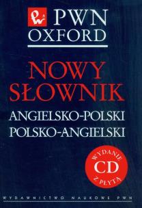 Okładka książki Nowy słownik angielsko-polski polsko-angielski z płytą CD