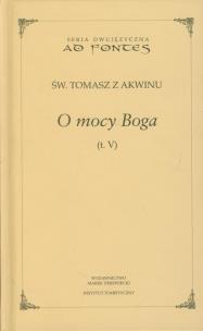 Okładka książki O mocy Boga tom 5