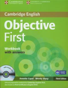 Okładka książki Objective First Workbook with answers