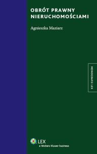Okładka książki Obrót prawny nieruchomości