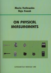 Okładka książki On physical measurements