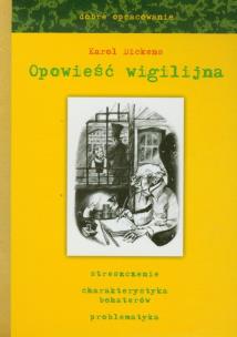 Okładka książki Opowieść wigilijna dobre opracowanie