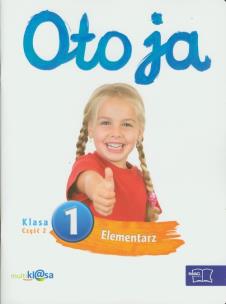 Okładka książki Oto ja 1 Elementarz cz.2 w.2012 MAC