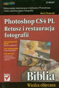 Okładka książki Photoshop CS4 PL Retusz i restauracja fotografii Biblia