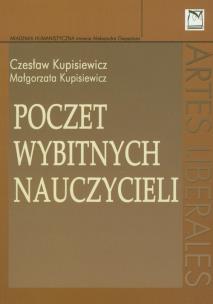 Okładka książki Poczet wybitnych nauczycieli