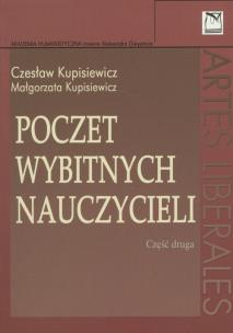 Okładka książki Poczet wybitnych nauczycieli